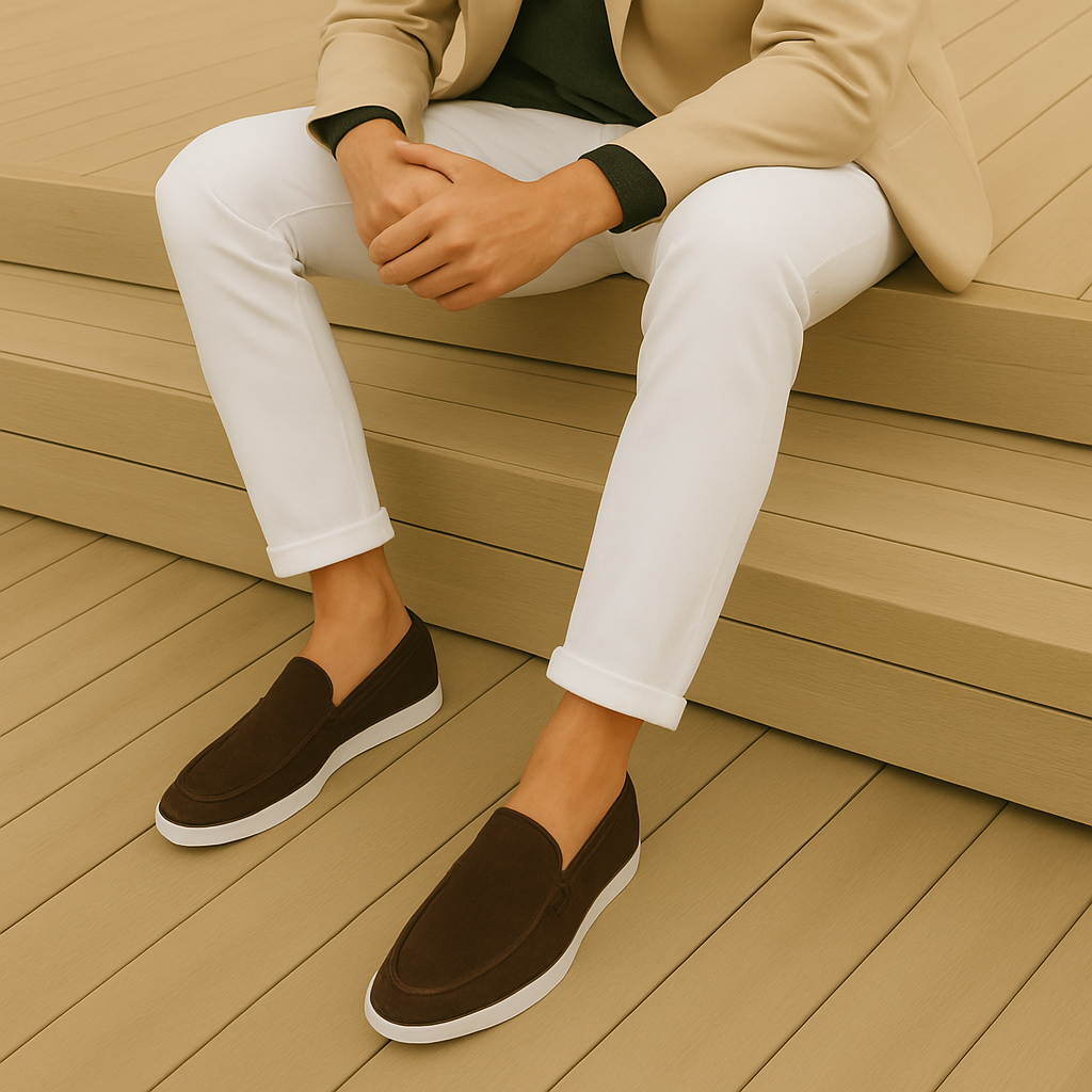 Lunor | Suede Loafers